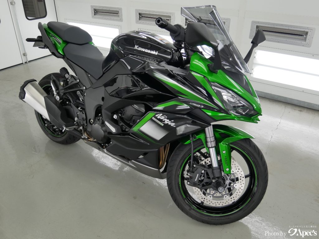 バイクコーティング栃木県カワサキ Ninja1000SX