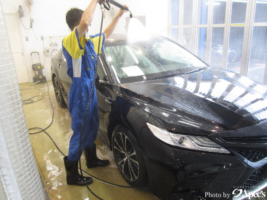 手洗い洗車アフターケアメンテナンスガラス撥水コーティング北関東栃木県カーコーティング専門店