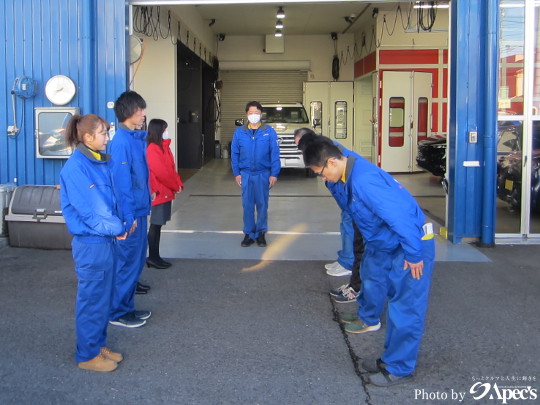 6SS朝礼見学会朝活人本主義経営北関東栃木県群馬県茨城県埼玉県福島県輸入車カーコーティング専門店