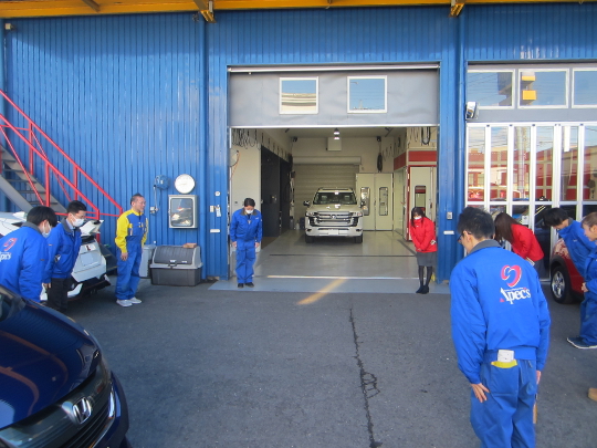 6SS朝礼見学会朝活人本主義経営北関東栃木県群馬県茨城県埼玉県福島県輸入車カーコーティング専門店