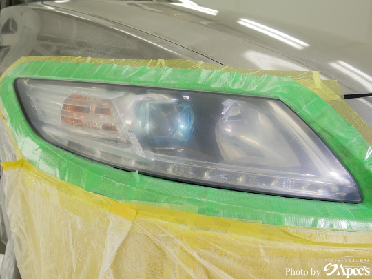 ヘッドライト黄ばみ取り洗車キズ除去北関東栃木県群馬県茨城県埼玉県福島県輸入車カーコーティング専門店カーフィルム専門店カーコーティング講習授業