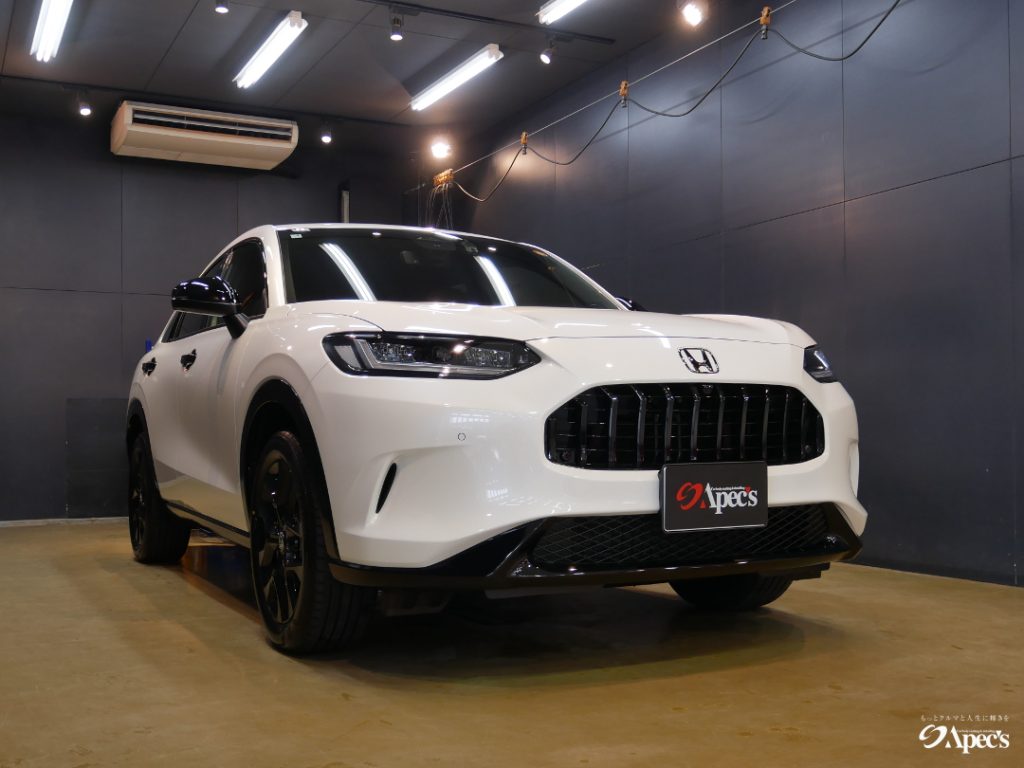 ホンダZR-Vプラチナホワイト・パール北関東栃木県群馬県茨城県埼玉県福島県輸入車 近くのカーコーティング専門店磨き専門店
