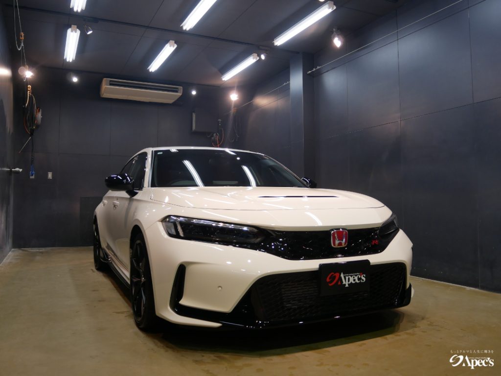ホンダシビックタイプR北関東栃木県群馬県茨城県埼玉県福島県輸入車 近くのカーコーティング専門店車の磨き専門店