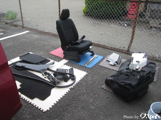 車内清掃ルームクリーニング汚れ除去