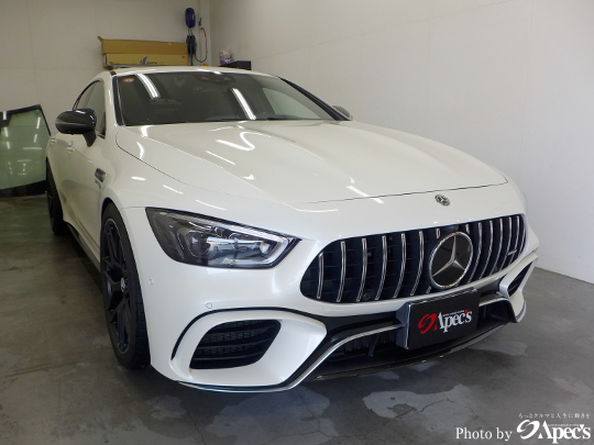 メルセデスベンツAMG　GT63S4ドアクーペ　断熱性カーフィルム施工