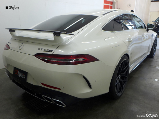 メルセデスベンツAMG　GT63S4ドアクーペ　断熱性カーフィルム施工