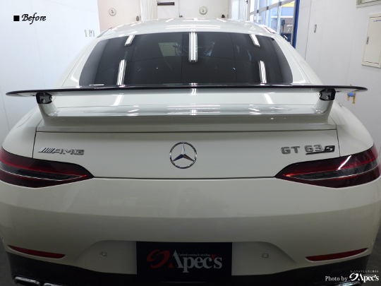 メルセデスベンツAMG　GT63S4ドアクーペ　断熱性カーフィルム施工
