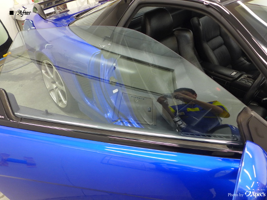ホンダNSX　断熱性カーフィルム施工
