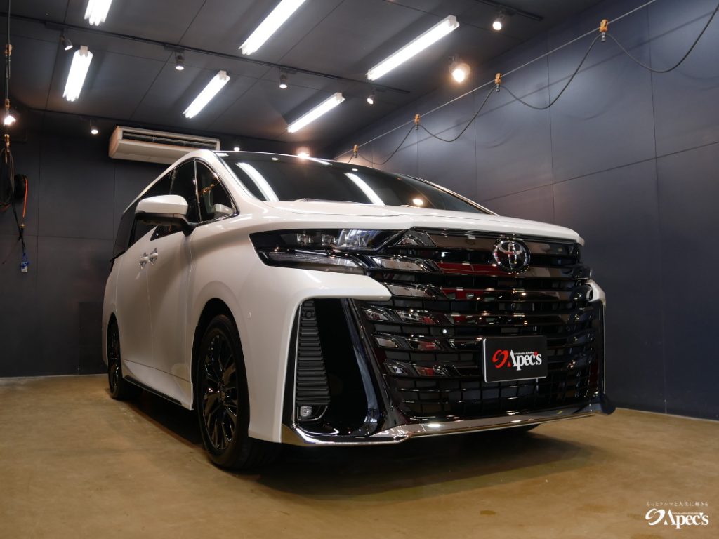 トヨタヴェルファイア　カーコーティング完了
