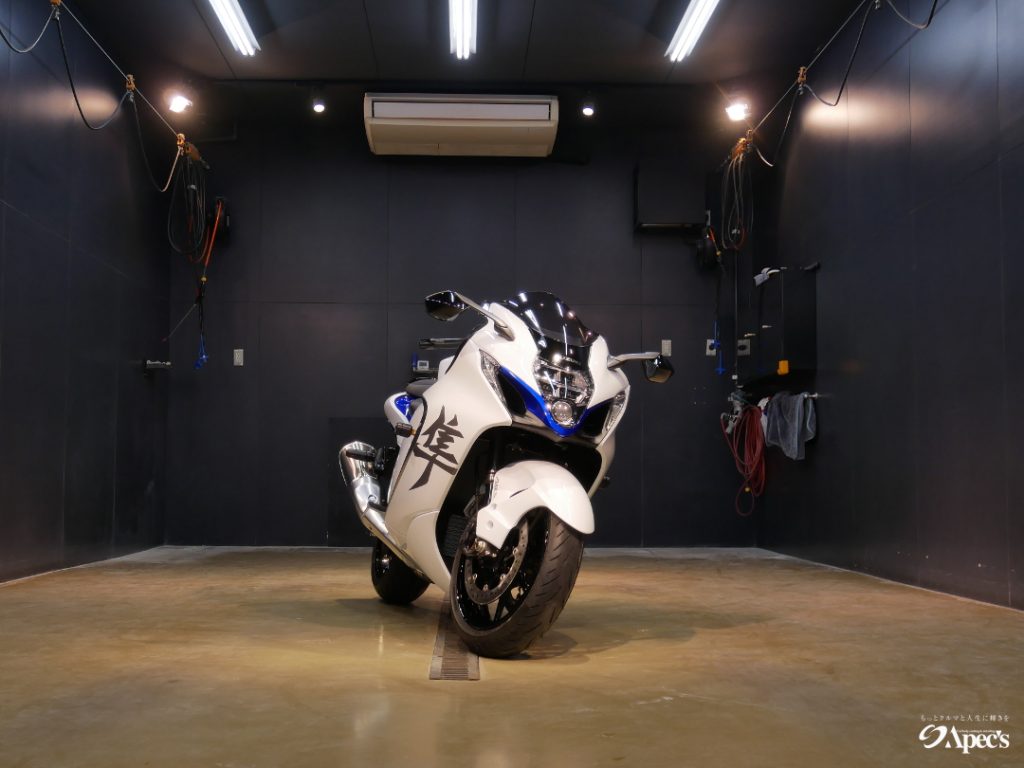 バイクハヤブサ　カーコーティング完了