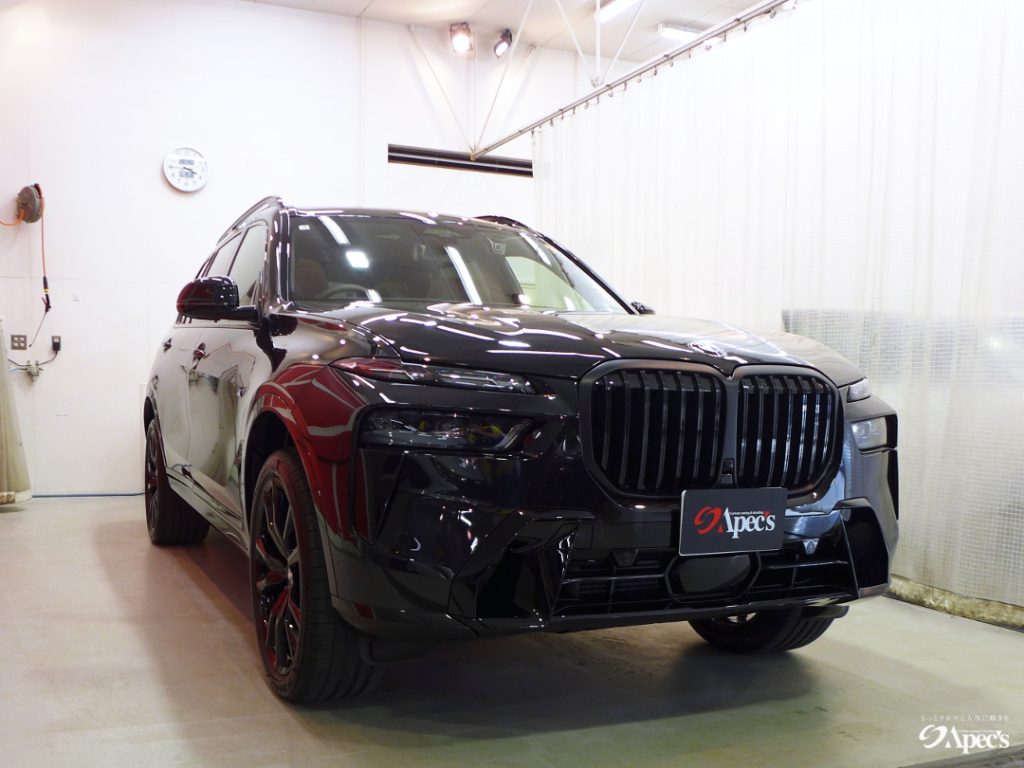 BMWX7　カーコーティング完了