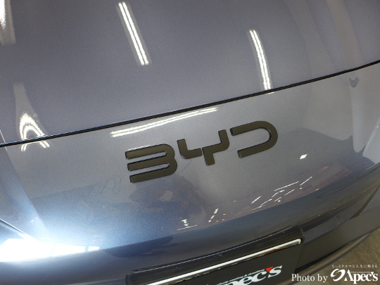 BYD　シ―ライオン7　断熱性カーフィルム施工