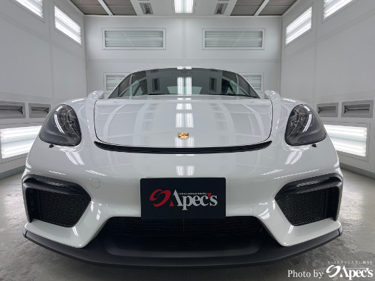 ポルシェ７１８ケイマンGT-4　プロテクションフィルム施工