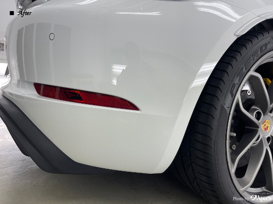 ポルシェ７１８ケイマンGT-4　プロテクションフィルム施工