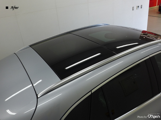 メルセデス　GLA　断熱性カーフィルム施工