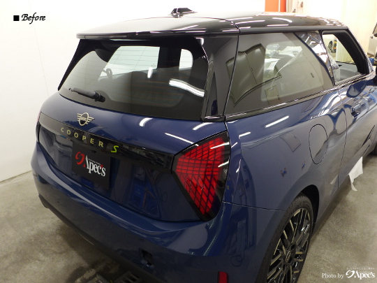 MINICOOPERS　断熱性カーフィルム施工
