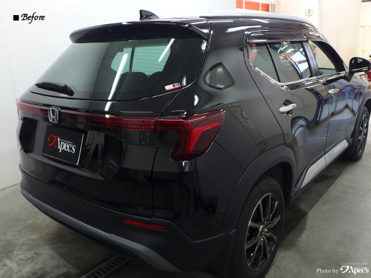 ホンダWR-V　断熱性カーフィルム施工