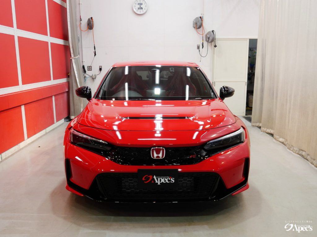 ホンダシビックタイプR　カーコーティング完了
