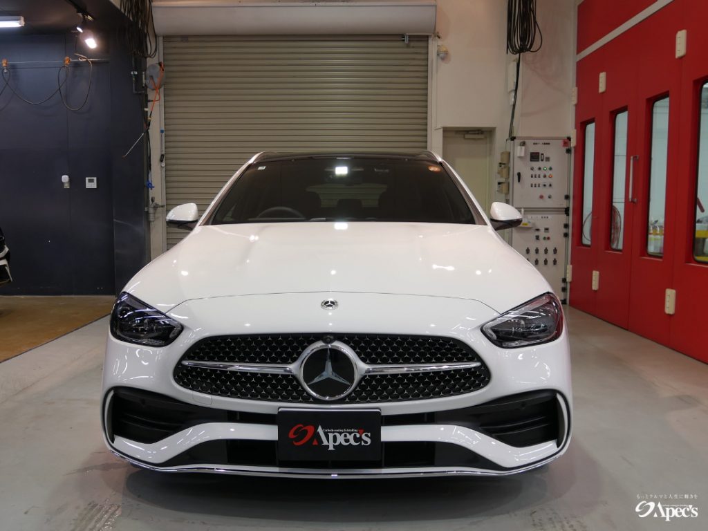 新車メルセデスベンツコーティング完了