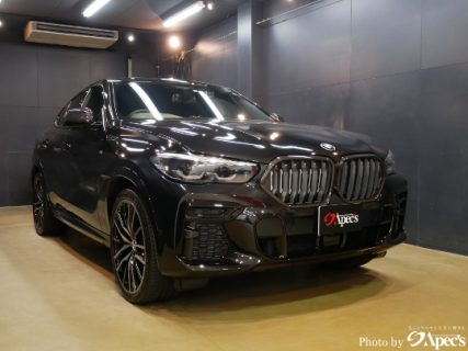 BMW X6「カーコーティングで美しいお姿へ」
